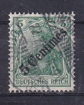 Dt. Ausl.-post Türkei  Nr 48 Gestempelt (Posten)