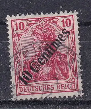 Dt. Ausl.-post Türkei  Nr 49 Gestempelt (Posten)