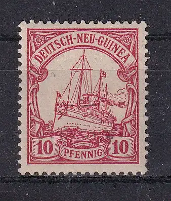 Dt. Kol. D.-Neuguinea  Nr 9 Falz / Gummimängel / *