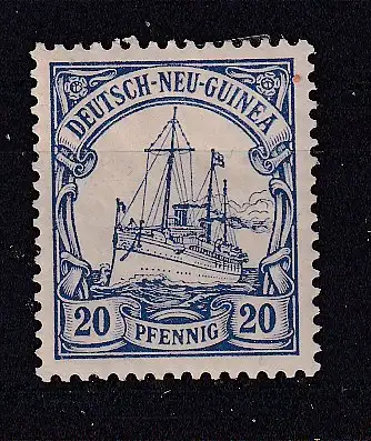 Dt. Kol. D.-Neuguinea  Nr 10 Falz / Gummimängel / *