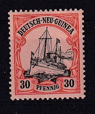 Dt. Kol. D.-Neuguinea  Nr 12 Falz / Gummimängel / *