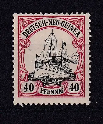 Dt. Kol. D.-Neuguinea  Nr 13 Falz / Gummimängel / *