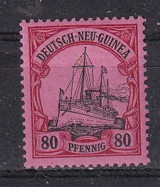 Dt. Kol. D.-Neuguinea  Nr 15 Falz / Gummimängel / *