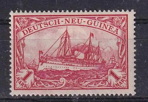 Dt. Kol. D.-Neuguinea  Nr 16 Falz / Gummimängel / *