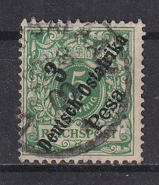Dt. Kol. D.-Ostafrika  Nr 7 Gestempelt (Posten)