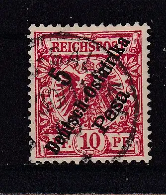 Dt. Kol. D.-Ostafrika  Nr 8 Gestempelt (Posten)