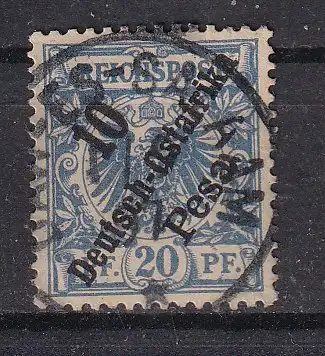 Dt. Kol. D.-Ostafrika  Nr 9 Gestempelt (Posten)