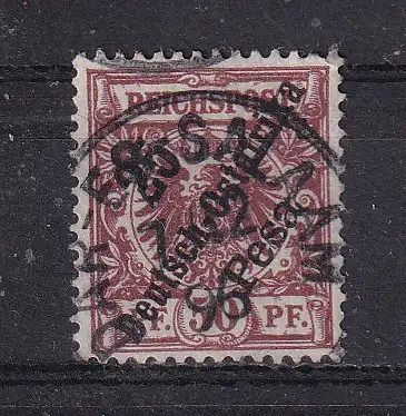Dt. Kol. D.-Ostafrika  Nr 10 Gestempelt (Posten)