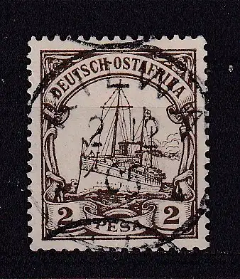 Dt. Kol. D.-Ostafrika  Nr 11 Gestempelt (Posten)