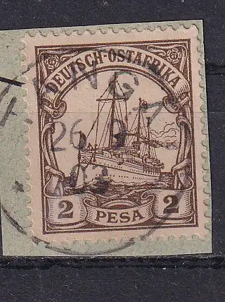 Dt. Kol. D.-Ostafrika  Nr 11 Gestempelt (Posten)