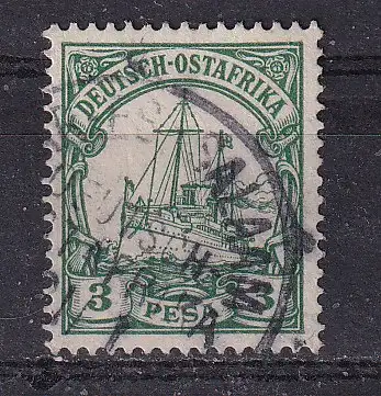 Dt. Kol. D.-Ostafrika  Nr 12 Gestempelt (Posten)