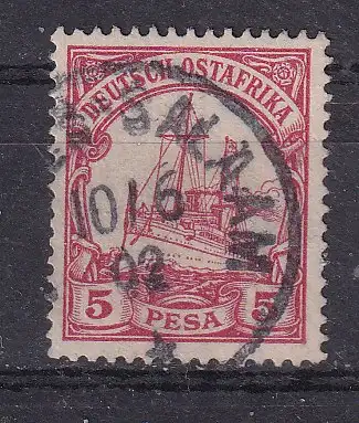 Dt. Kol. D.-Ostafrika  Nr 13 Gestempelt (Posten)
