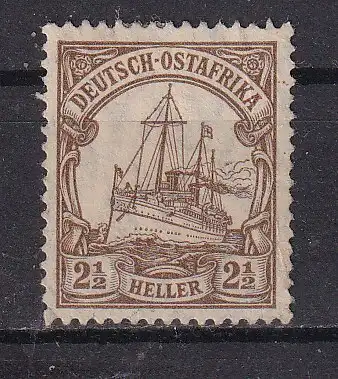 Dt. Kol. D.-Ostafrika  Nr 22 Gestempelt (Posten)