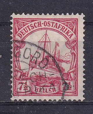 Dt. Kol. D.-Ostafrika  Nr 24 Gestempelt (Posten)