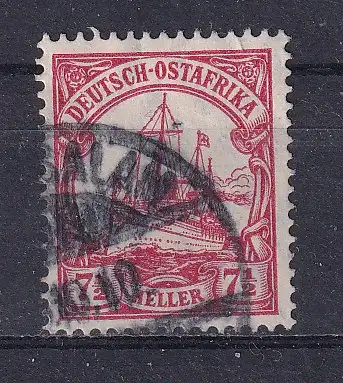 Dt. Kol. D.-Ostafrika  Nr 24 Gestempelt (Posten)