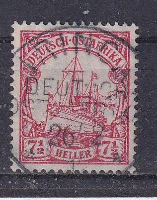 Dt. Kol. D.-Ostafrika  Nr 24 Gestempelt (Posten)