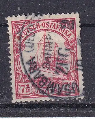 Dt. Kol. D.-Ostafrika  Nr 24 Gestempelt (Posten)