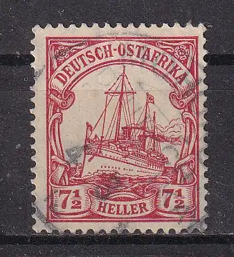 Dt. Kol. D.-Ostafrika  Nr 24 Gestempelt (Posten)