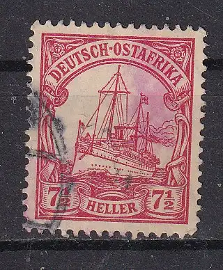 Dt. Kol. D.-Ostafrika  Nr 24 Gestempelt (Posten)