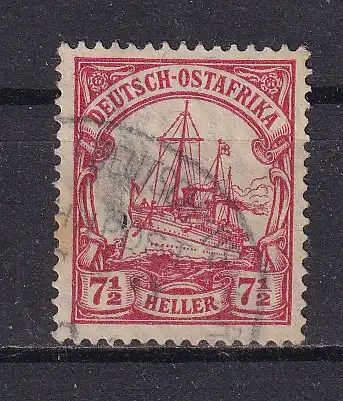 Dt. Kol. D.-Ostafrika  Nr 24 Gestempelt (Posten)