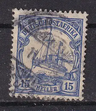 Dt. Kol. D.-Ostafrika  Nr 25 Gestempelt (Posten)