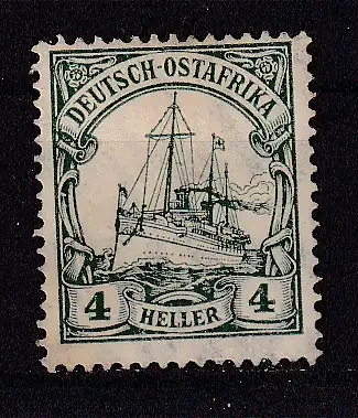 Dt. Kol. D.-Ostafrika  Nr 23 Falz / Gummimängel / *