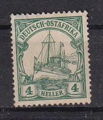 Dt. Kol. D.-Ostafrika  Nr 23 Falz / Gummimängel / *
