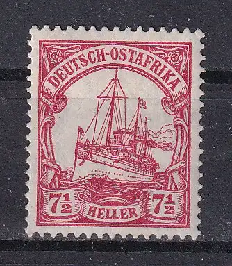 Dt. Kol. D.-Ostafrika  Nr 24 Falz / Gummimängel / *