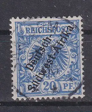 Dt. Kol. D.-SWafrika  Nr 4 Gestempelt (Posten)
