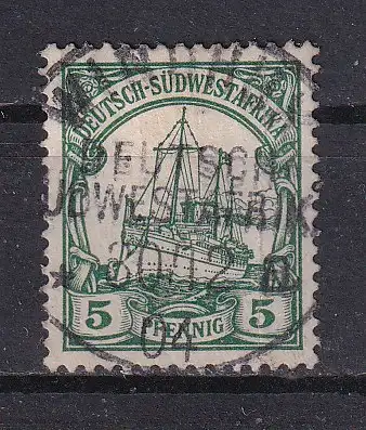 Dt. Kol. D.-SWafrika  Nr 12 Gestempelt (Posten)