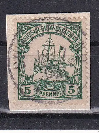 Dt. Kol. D.-SWafrika  Nr 12 Gestempelt (Posten)