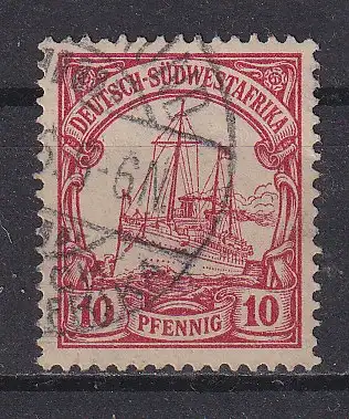 Dt. Kol. D.-SWafrika  Nr 13 Gestempelt (Posten)