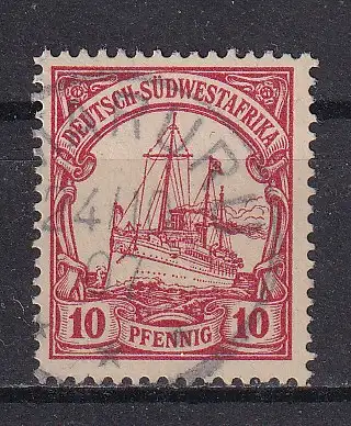 Dt. Kol. D.-SWafrika  Nr 13 Gestempelt (Posten)