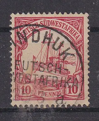 Dt. Kol. D.-SWafrika  Nr 13 Gestempelt (Posten)