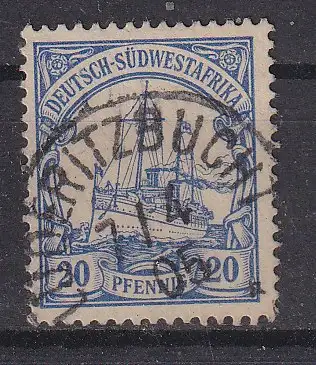 Dt. Kol. D.-SWafrika  Nr 14 Gestempelt (Posten)