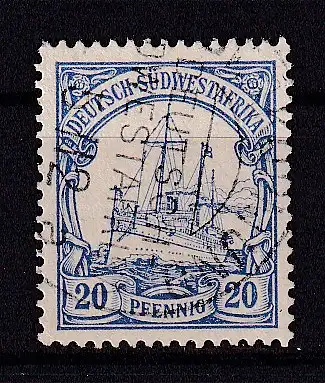 Dt. Kol. D.-SWafrika  Nr 14 Gestempelt (Posten)