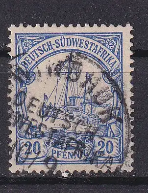 Dt. Kol. D.-SWafrika  Nr 14 Gestempelt (Posten)