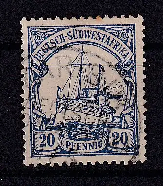Dt. Kol. D.-SWafrika  Nr 14 Gestempelt (Posten)