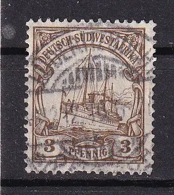 Dt. Kol. D.-SWafrika  Nr 24 Falz / Gummimängel / *