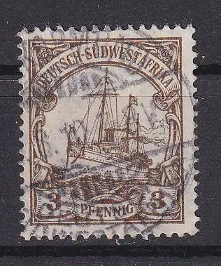 Dt. Kol. D.-SWafrika  Nr 24 Falz / Gummimängel / *