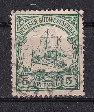 Dt. Kol. D.-SWafrika  Nr 25 Falz / Gummimängel / *