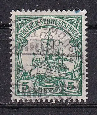 Dt. Kol. D.-SWafrika  Nr 25 Falz / Gummimängel / *