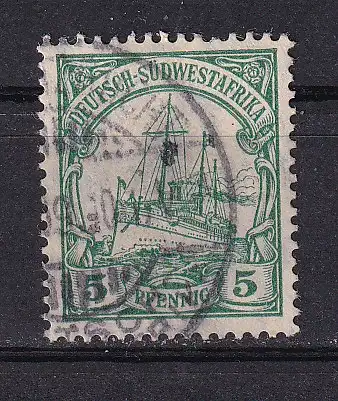 Dt. Kol. D.-SWafrika  Nr 25 Falz / Gummimängel / *