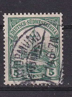 Dt. Kol. D.-SWafrika  Nr 25 Falz / Gummimängel / *