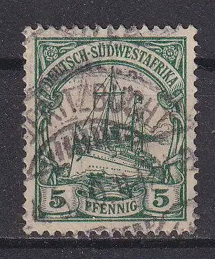 Dt. Kol. D.-SWafrika  Nr 25 Falz / Gummimängel / *