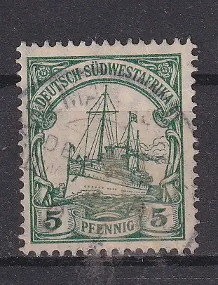 Dt. Kol. D.-SWafrika  Nr 25 Falz / Gummimängel / *