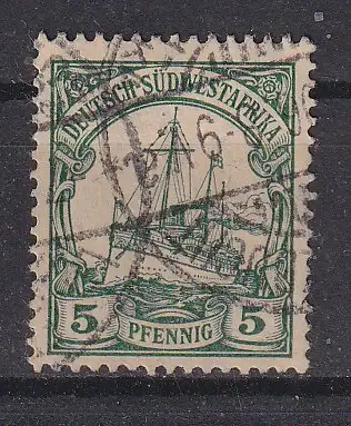 Dt. Kol. D.-SWafrika  Nr 25 Falz / Gummimängel / *