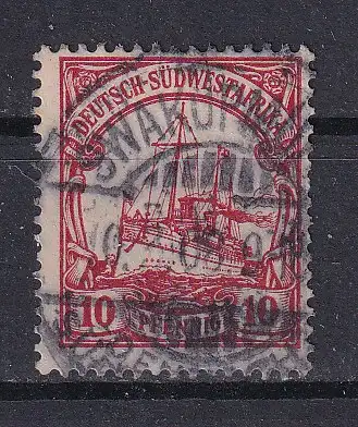 Dt. Kol. D.-SWafrika  Nr 26 Falz / Gummimängel / *