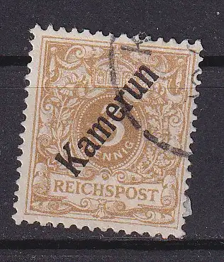 Dt. Kol. Kamerun  Nr 1 Gestempelt (Posten)