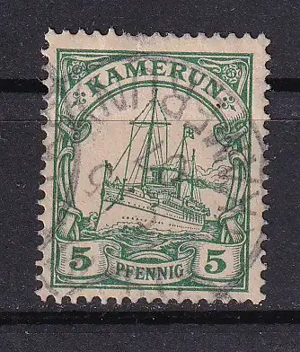 Dt. Kol. Kamerun  Nr 8 Gestempelt (Posten)